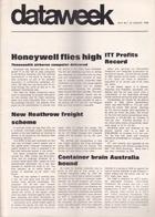 Dataweek - Vol 4 No 7  - 21 August 1968