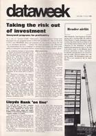 Dataweek - Vol 5 No 1  - 16 October 1968