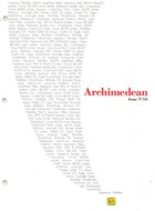 The Archimedean Issue 10