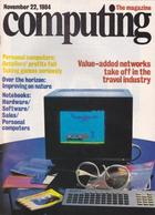 Computing The Magazine - 22  November 1984