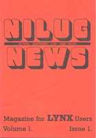 NILUG News Volume 1 Issue 1 