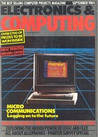 Electronics & Computing Monthly September 1984