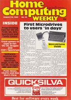 Home Computing Weekly - August 2-8 1983