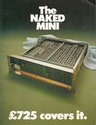 The Naked Mini Promotional Leaflet