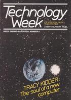 Techology Week - 13 March 1982