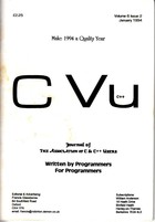 CVu Volume 6 Issue 2 - January 1994