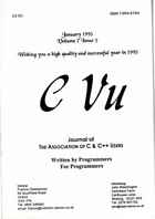 CVu Volume 7 Issue 2 - January 1995