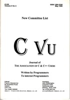 CVu Volume 8 Issue 4 - May 1996