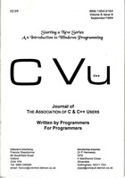 CVu Volume 6 Issue 6 - September 1994