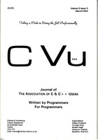 CVu Volume 6 Issue 3 - March 1994