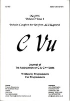 CVu Volume 7 Issue 4 - May 1995