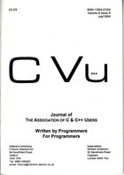 CVu Volume 6 Issue 5 - July 1994