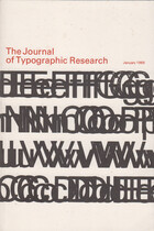 The Journal of Typographic Research - January 1969