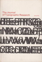 The Journal of Typographic Research - Spring 1970