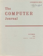 The Computer Journal October 1959