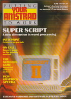 Putting Your Amstrad to Work - June 1987