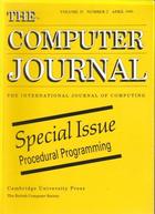 The Computer Journal April 1990