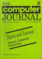 The Computer Journal October 1988