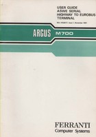 Ferranti Argus M700 ASWE Serial Highway to Eurobus User Guide