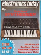 Electronics Today International - July 1978