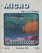 Micro - The 6502 Journal November 1980