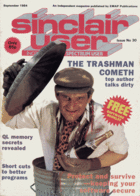 Sinclair User September 1984