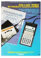 Casio FX-602P / FX-601P Leaflet