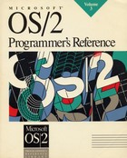 Microsoft OS/2 Volume 3 - Programmers Reference