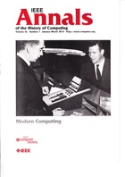 IEEE Annals of the History of Computing - January-March 2014