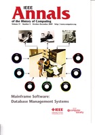 IEEE Annals of the History of Computing - October-December 2009