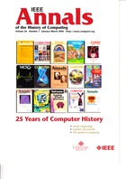 IEEE Annals of the History of Computing - January-March 2004