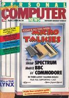 Personal Computer News April 7 1984