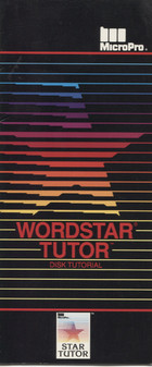 Wordstar Tutor Disk Tutorial