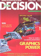 Micro Decision  - March 1992