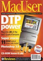 MacUser - 11 November 1994 - Vol 10 No 23