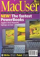 MacUser - 1 September 1995 - Vol 11 No 18