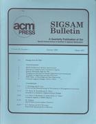 SIGSAM Bulletin - January 1989