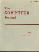 The Computer Journal April 1960