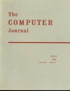 The Computer Journal July 1960