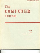 The Computer Journal July 1961