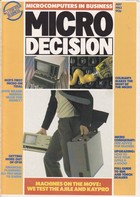 Micro Decision July 1983