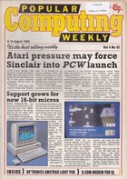 Popular Computing Weekly Vol 4 No 32 - 8-15 August 1985