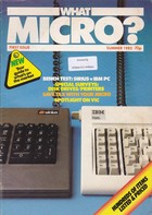 What Micro? - First Issue - Summer 1982