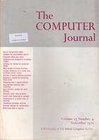 The Computer Journal November 1970