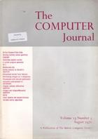 The Computer Journal August 1970