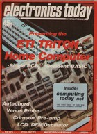 Electronics Today International - November 1978