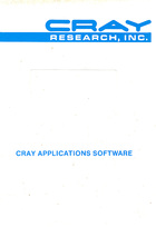 Cray Applications Software - SPICE 2G 2.5