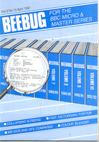 Beebug Newsletter - Volume 9, Number 10 - April 1991