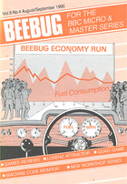 Beebug Newsletter - Volume 9, Number 4 - August/September 1990