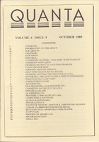 Quanta - October 1989